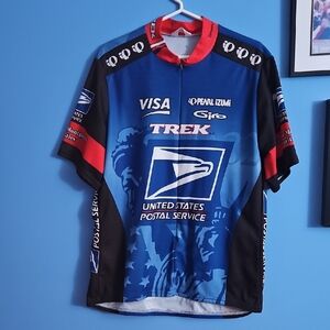 Men Usps  Cycling Jersey